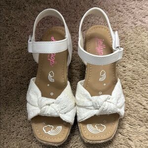 Jellypop White Kids Sandals